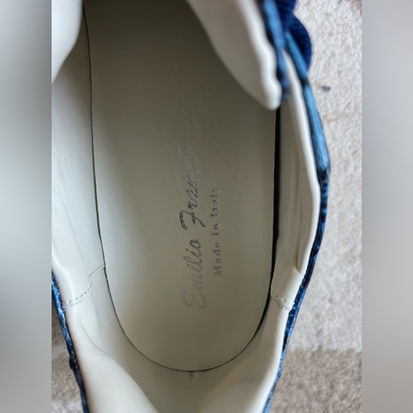 Emilio Franco shoes sneakers casual blue - Picture 6 of 11